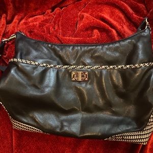 Lauren black leather bag